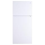 Kenmore 30 in. 18.1 cu. ft. Capacity Refrigerator/Freezer with Adjustable Glass Shelving, Humidity Control Crispers, Ice Maker, ENERGY STAR Certified, White