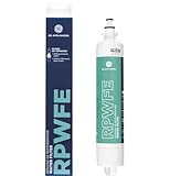 GE RPWFE Refrigerator Water Filter | Certified to Reduce Lead, Sulfur, and 50+ Other Impurities | Replace Every 6 Months for Best Results | Pack of 1