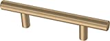 Franklin Brass Bar Cabinet Pull, Champagne Bronze, 3 in (76mm) Drawer Handle, 10 Pack, BAR076Z-CZ-B