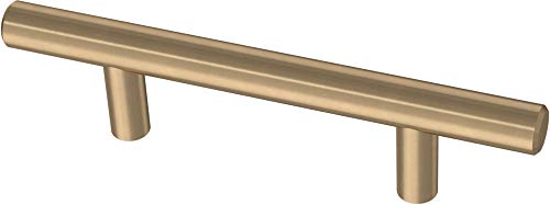 Franklin Brass Bar Cabinet Pull, Champagne Bronze, 3 in (76mm) Drawer Handle, 10 Pack, BAR076Z-CZ-B