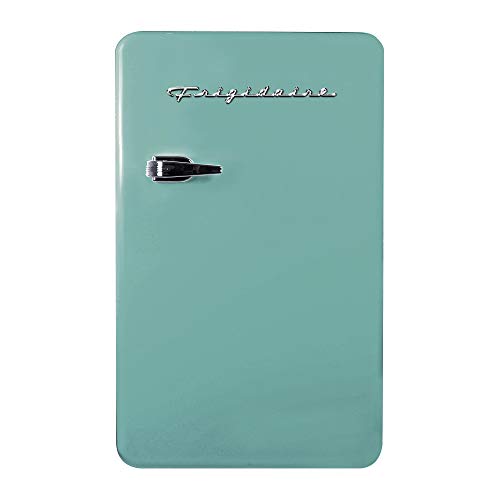FRIGIDAIRE EFR372-MINT 3.2 Cu Ft Retro Compact Rounded Corner Premium Mini Fridge, Mint