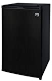 RCA RFR335, 3.2 Cu Ft Compact Design Mini Fridge with Freezer, Stainless, Black SS