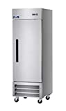Arctic Air AR23 26.75-Inch One Section Reach-In Commercial Refrigerator, 23 cu. ft, Single Solid Door, Stainless-Steel