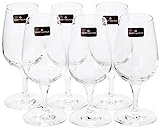 Dartington Crystal - Crystal Port, Liqueur and Dessert Glasses, Set of 6