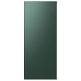 SAMSUNG Emerald Green Steel BESPOKE 3-Door French Door Refrigerator Top Panel