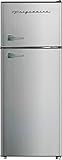 Frigidaire EFR751, 2 Door Apartment Size Refrigerator with Freezer, 7.5 cu ft, Platinum Series, Stainless Steel
