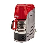 Coleman Propane QuikPot Coffee Maker with InstaStart Ignition, 4500 BTUs Power Brews 10 Cups in 18 Minutes; Perfect for Camping, Hunting, Tailgating & Outdoor Adventures
