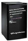 FRIGIDAIRE EFR331-BLACK 3.2 Cu ft Eraser Board Mini Compact Dorm Fridge (Black)