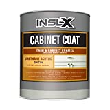 INSL-X Cabinet Coat - Urethane Acrylic Satin Sheen Enamel Cabinet Paint, White, 1 Quart, 32 Fl Oz (Pack of 1)