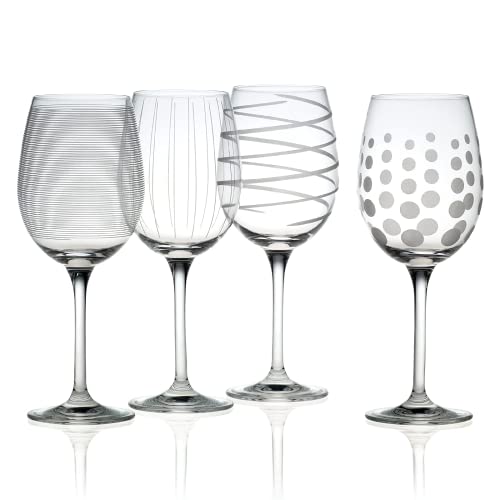 Mikasa SW910-403 Cheers White Wine Glasses, Set of 4, 16-ounce Wine Glasses - SW910-403