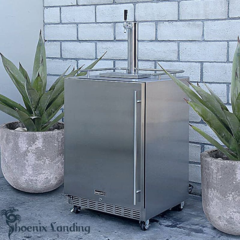 What is an outdoor kegerator