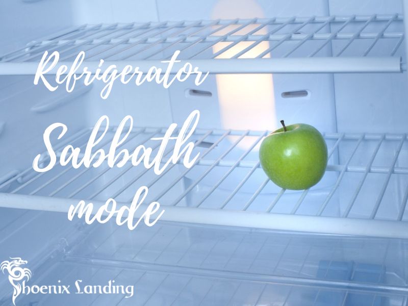 How to Activate Refrigerator Sabbath Mode 