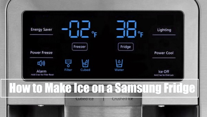 How To Make Ice On A Samsung Fridge 2024 - The Phoenix Landing Bar
