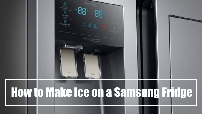 How to Make Ice on a Samsung Fridge