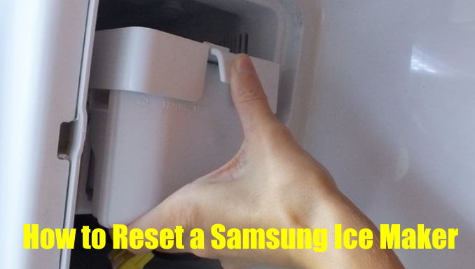 How to Reset a Samsung Ice Maker