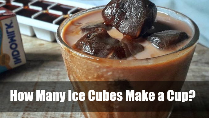 How Many Ice Cubes Make a Cup