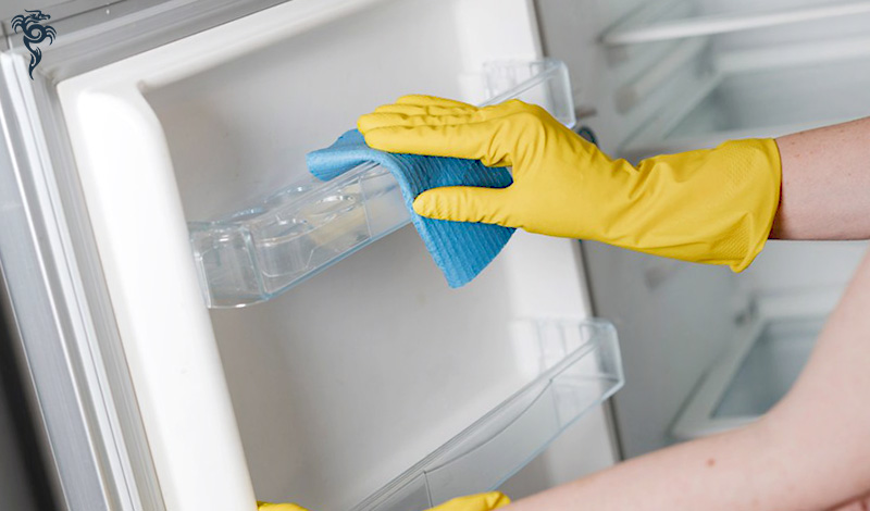 How to Clean the Inside of a Stainless Steel Refrigerator