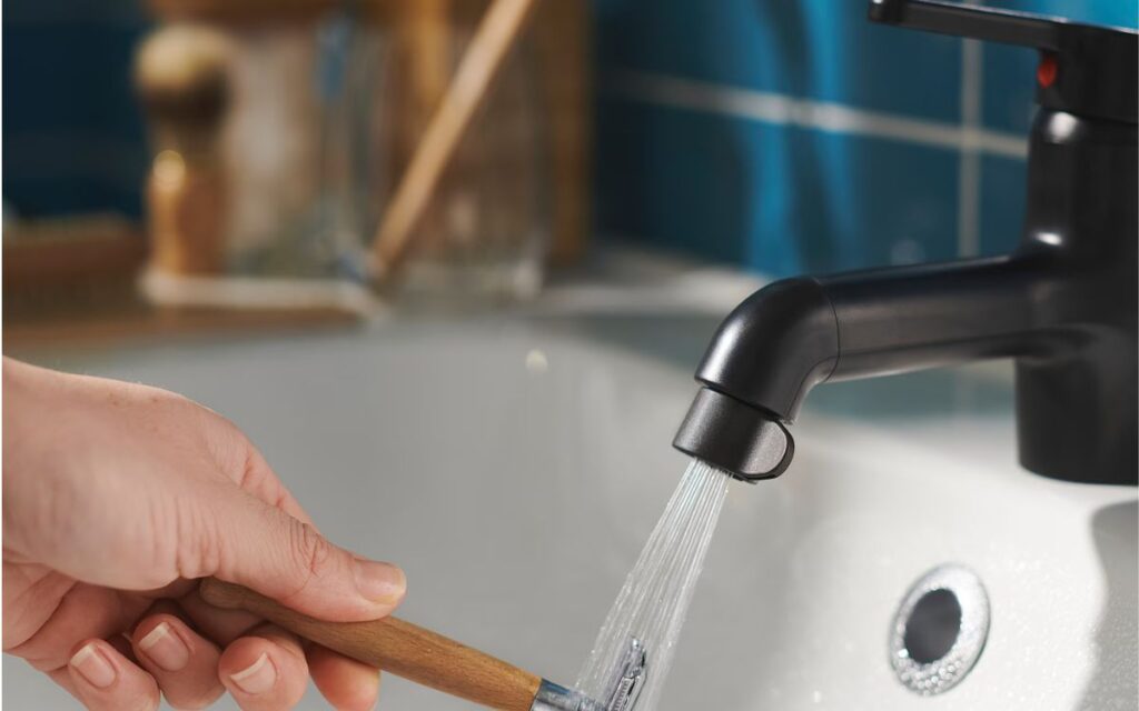 How often should I clean my faucet?