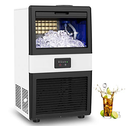 Lifeplus Commercial Ice Maker Machine Under Counter Produce 70lbs Of Ice In 