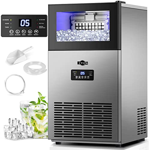 Best Built In Undercounter Ice Maker 2023 The Phoenix Landing   Tylza Commercial Ice Maker 130 Lbs24h Upgraded 15 Wide Under Counter Ice 2 