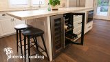 Can I put a freestanding wine cooler in a cabinet