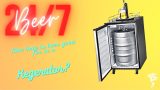 how long is beer good for in a kegerator